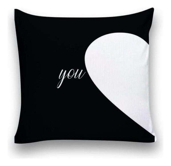 Almofada Decorativa Cheias Antialérgicas You - 40x40cm