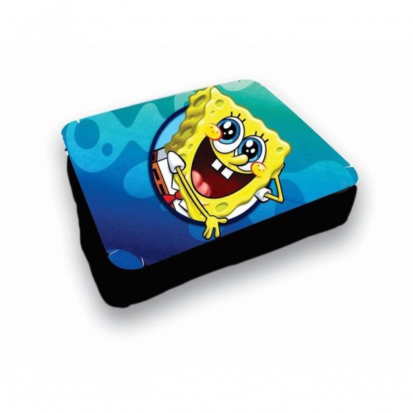 Encontraproduto.com.br - Almofada Bandeja Para Notebook Laptop Bob Esponja Happy