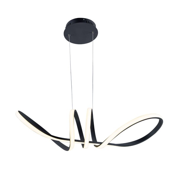 Encontraproduto.com.br - Lustre Twisted Led M2 6500k Preto Startec