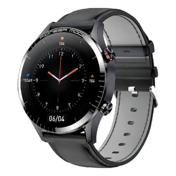 Smartwatch Level LVW-50C IP68 Couro/Black (MP)