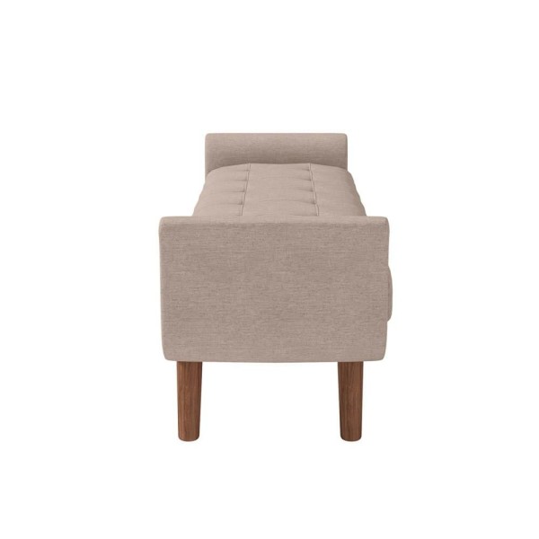 Encontraproduto.com.br - Puff Recamier 160Cm Neville P02 Linho Areia Mpozenato