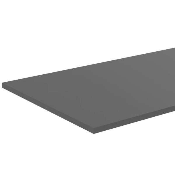 Encontraproduto.com.br - Balcão Gabinete Para Pia 100cm com Tampo 2 Portas Andréia Cinza - AJL Móveis