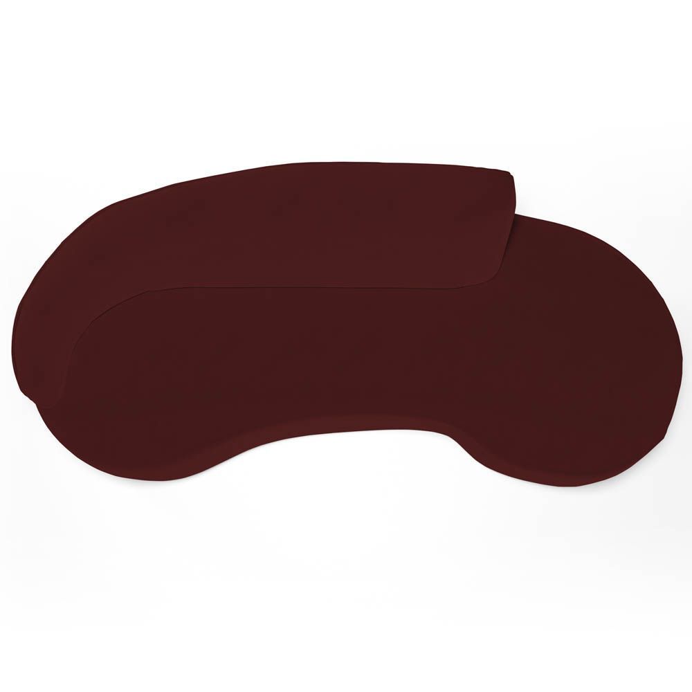 Encontraproduto.com.br - Sofá Living 2 Lugares 180Cm Braço Esquerdo Mozart D06 Veludo Vermelho - Mpozenato