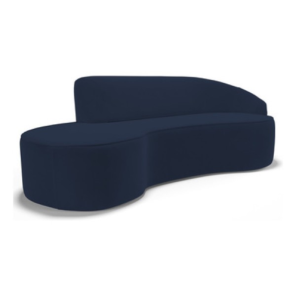 Encontraproduto.com.br - Sofá Living 2 Lugares 180Cm Braço Esquerdo Mozart D06 Sintético Bege - Mpozenato