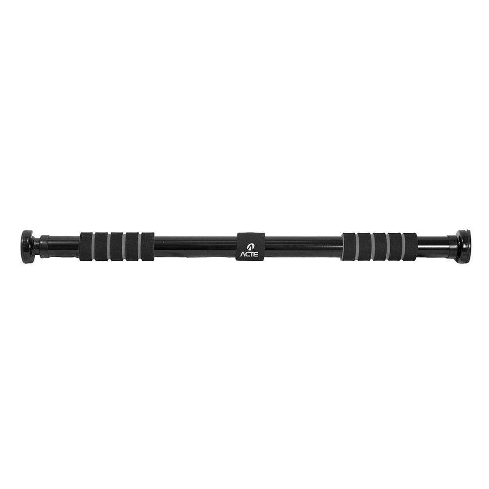 Encontraproduto.com.br - Barra De Porta Ajustável Com Pega Em Espuma - T142 - Acte Sports Cor:preto;tamanho:único