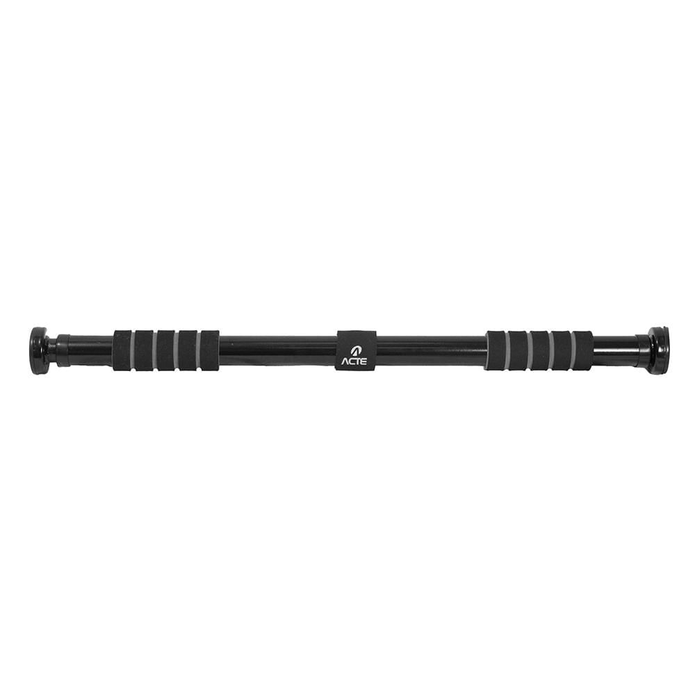 Encontraproduto.com.br - Barra De Porta Ajustável Com Pega Em Espuma - T142 - Acte Sports Cor:preto;tamanho:único