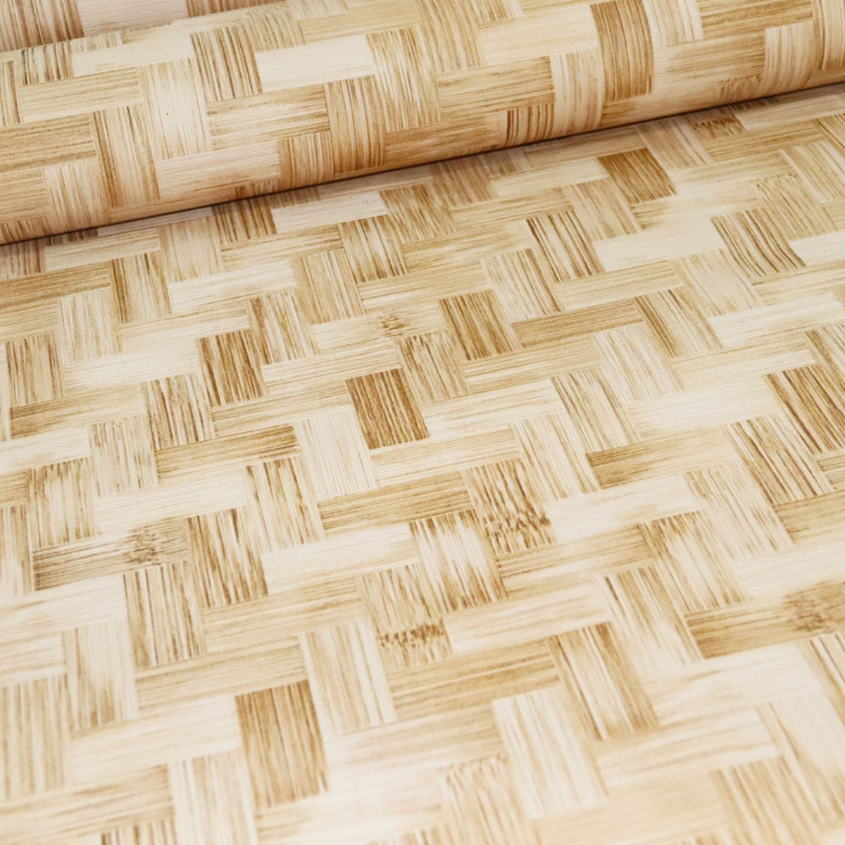 Papel de Parede Fibra de Bamboo Vime