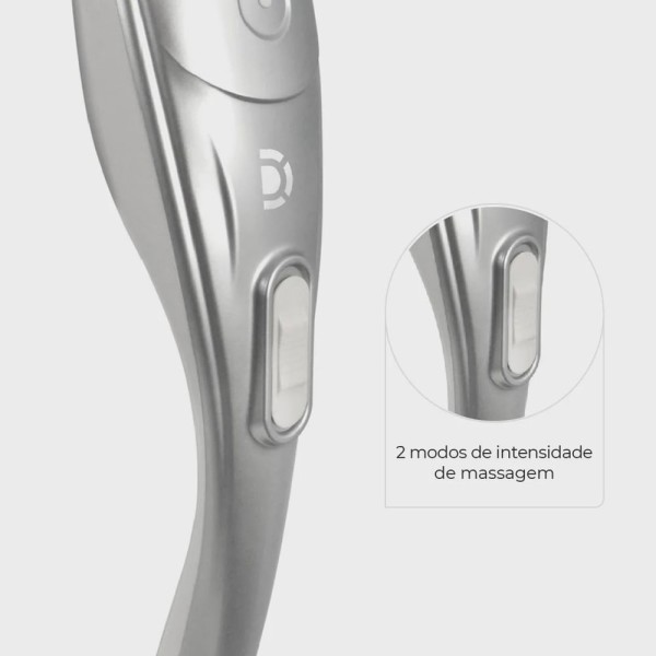 Encontraproduto.com.br - Massageador Corporal Hammer com 5 Discos Massageadores Dellamed 110V