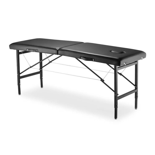 Encontraproduto.com.br - Maca Maleta Premium Dobrável E Portátil Até 150kg Dellamed Preto