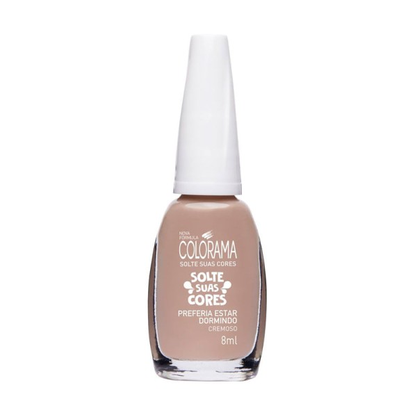 Encontraproduto.com.br - Esmalte Solte Suas Cores Preferia Estar Dormindo Colorama 8ml