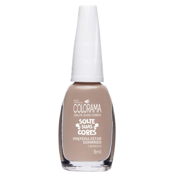 Encontraproduto.com.br - Esmalte Solte Suas Cores Preferia Estar Dormindo Colorama 8ml