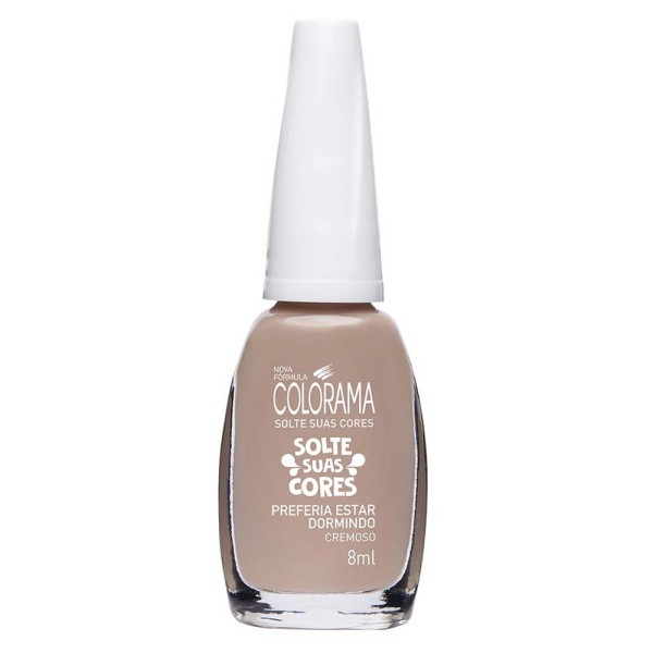 Encontraproduto.com.br - Esmalte Solte Suas Cores Preferia Estar Dormindo Colorama 8ml