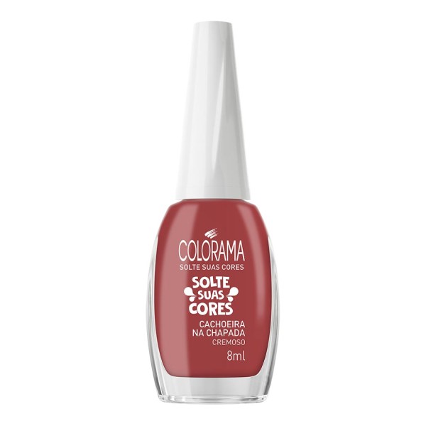 Encontraproduto.com.br - Esmalte Solte Suas Cores Cachoeira Na Chapada Colorama 8ml