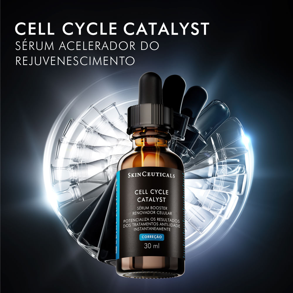 Encontraproduto.com.br - Sérum Booster Skinceuticals Cell Cycle Catalyst Renovador Ce Momento De Aplicação Dia Noite Tipo De Pele Todo Tipo De Pele