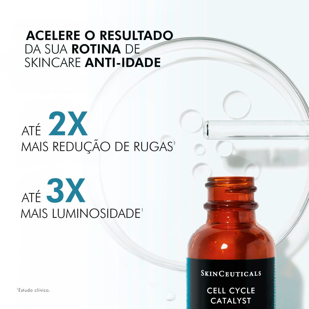 Encontraproduto.com.br - Sérum Booster Skinceuticals Cell Cycle Catalyst Renovador Ce Momento De Aplicação Dia Noite Tipo De Pele Todo Tipo De Pele