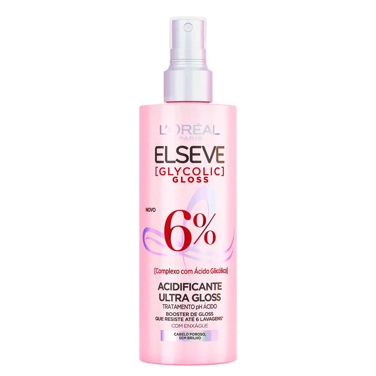 Acidificante Glycolic Gloss Elseve - 200ml