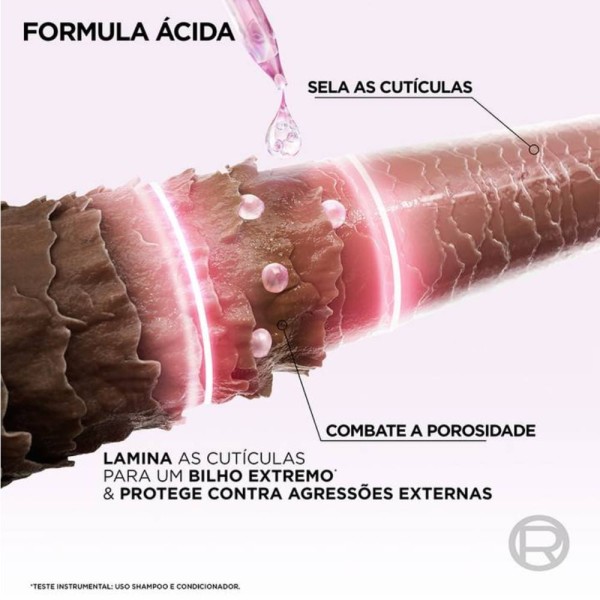 Encontraproduto.com.br - Shampoo Elseve Glycolic Gloss Extra Gloss - 400ml