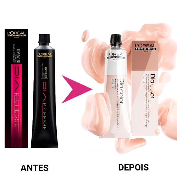 Encontraproduto.com.br - Tonalizante Dia Color 60ml 5.8 Castanho Claro Marrom - Loreal Profissional