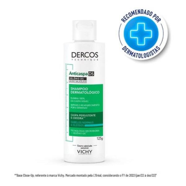 Encontraproduto.com.br - Vichy Dercos Shampoo DS Anticaspa Cabelos Normais a Oleosos 125g