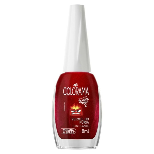Encontraproduto.com.br - Esmalte Colorama Divertidamente 2 Vermelho Fúria