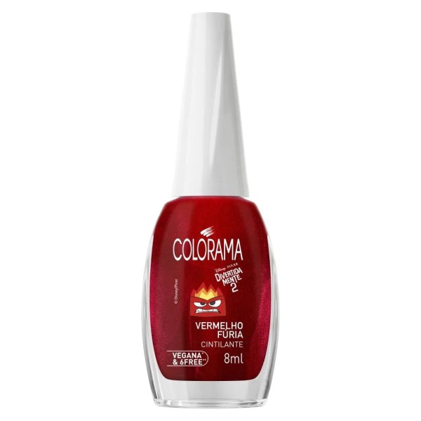 Encontraproduto.com.br - Esmalte Colorama Divertidamente 2 Vermelho Fúria