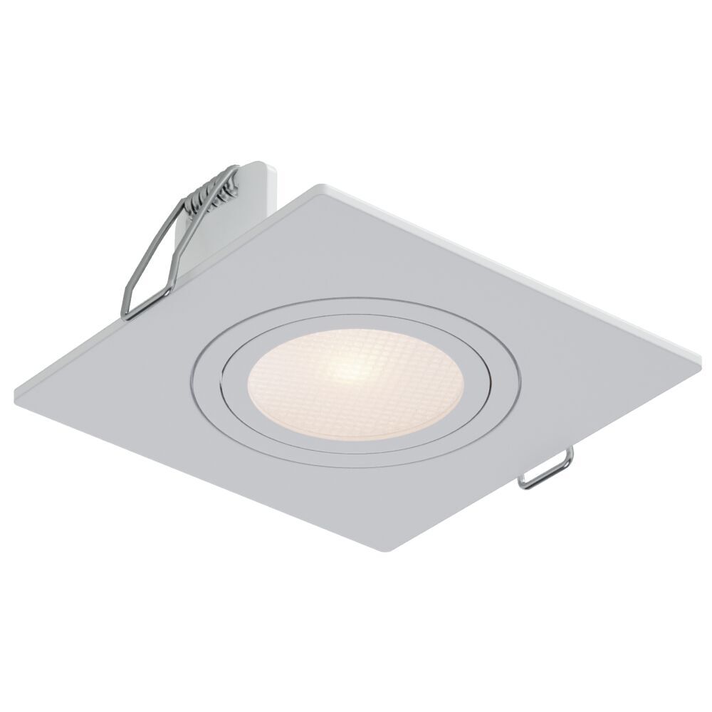 Encontraproduto.com.br - Spot Embutir para 1 Lâmpada Linha Play Branco Gu10 Vitralux