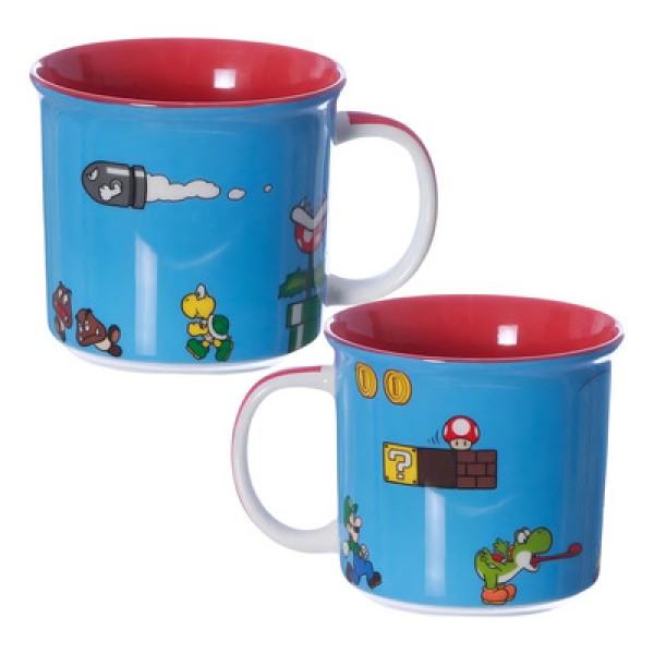 Caneca Zonacriativa Tom Super Mario 350ML (MP)
