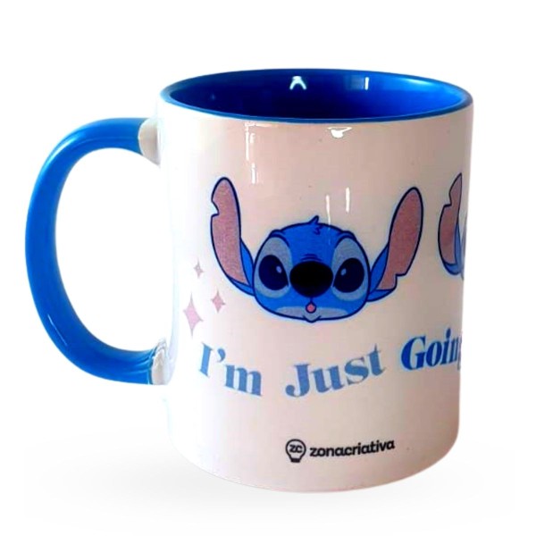 Encontraproduto.com.br - Caneca Pop Stitch 350ml em Cerâmica Zona Criativa
