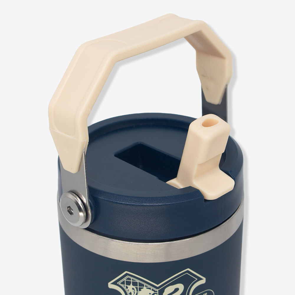 Encontraproduto.com.br - Copo Zonacriativa Hogwarts Tumbler Hanger 650ml (MP)