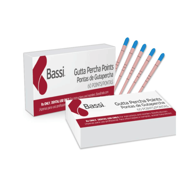 Cone de Guta Percha 30 Bassi - Easy