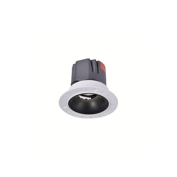 Encontraproduto.com.br - Spot de Embutir Nordecor Zagle No-Frame Redondo Led Alto IRC 97 5W Bivolt