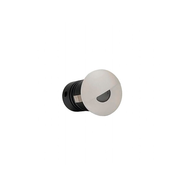 Encontraproduto.com.br - Balizador Nordecor Mini Romi Redondo de Embutir Alto IRC 90 Led 1W Bivolt