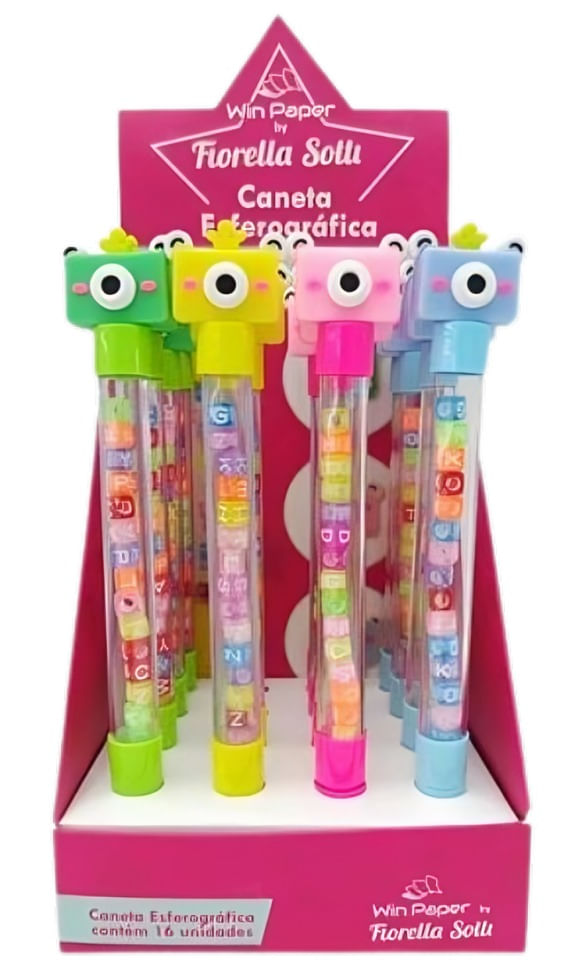 Caneta Esferográfica Monster Diversos Modelos