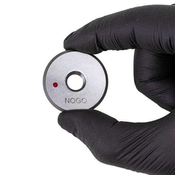 Encontraproduto.com.br - Calibrador De Rosca Tipo Anel Lado Não Passa Rosca Whitworth Grossa Bsw Novotest.Br Nv-Anp 5/16 Bsw