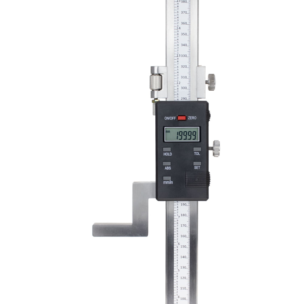 Encontraproduto.com.br - Calibrador Traçador de Altura Digital Capacidade 0~500mm/0~20