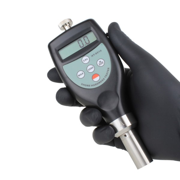 Encontraproduto.com.br - Durômetro digital portátil shore-A 0-100 precisão ± 1% resolução 0,1 Novotest.br HT-6510A