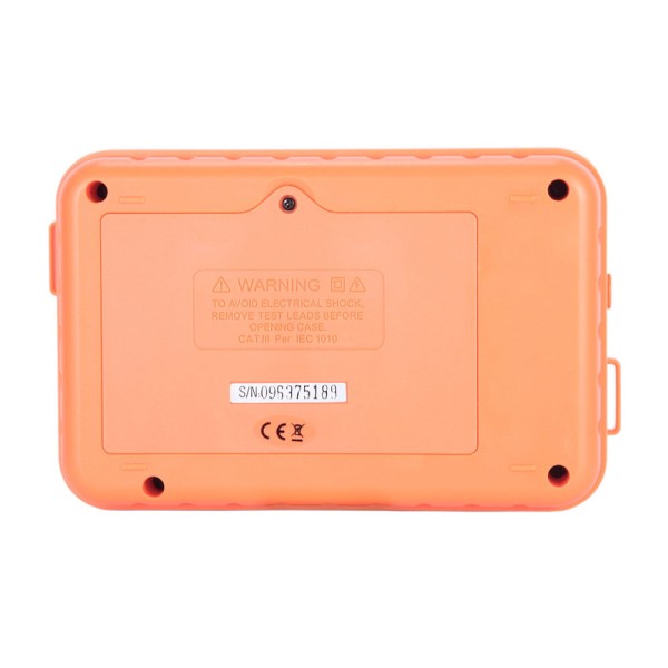 Encontraproduto.com.br - Megômetro resist isolação 200MO/20GO/200GO prec ± (5% + 5) CAT III 600 V Victor-Ruoshui 60E+