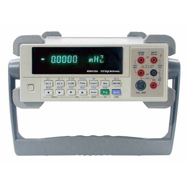 Encontraproduto.com.br - Multímetro de Bancada Digital 6-1/2 Dígitos com 0,0015% de Precisão e Interface USB VICTOR RUOSHUI 8165A