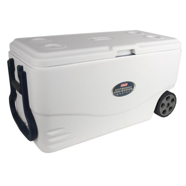 Encontraproduto.com.br - Caixa Térmica 77L com rodas e Termômetro Máx e Mín. Digital à Prova Dágua -50 + 70 °C Novotest.br NOV-77LR