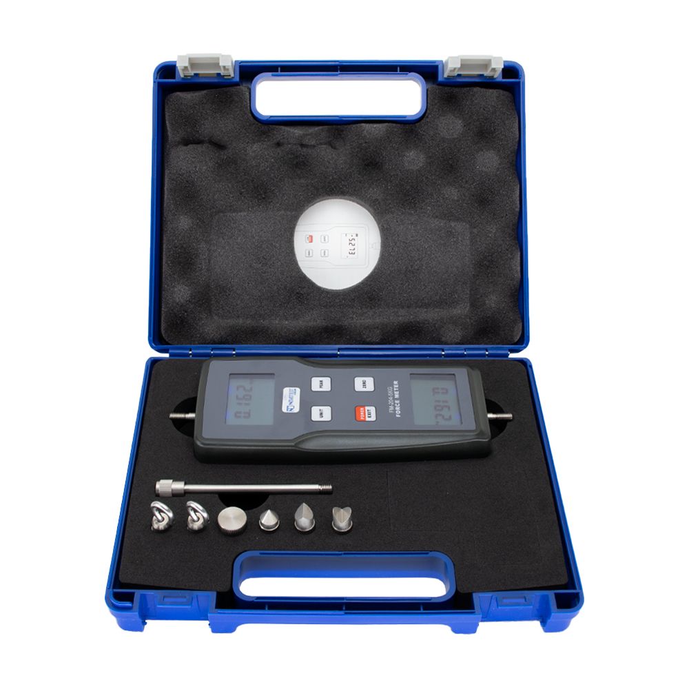 Encontraproduto.com.br - Dinamômetro digital Push/Pull 2kgf Res. 0,001kgf Novotest.br FM-204-2K