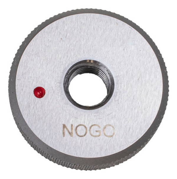 Calibrador De Rosca Tipo Anel Lado Não Passa Rosca Métrica Grossa M 6G M27-6G Novotest.Br Nv-Anp M27-6G