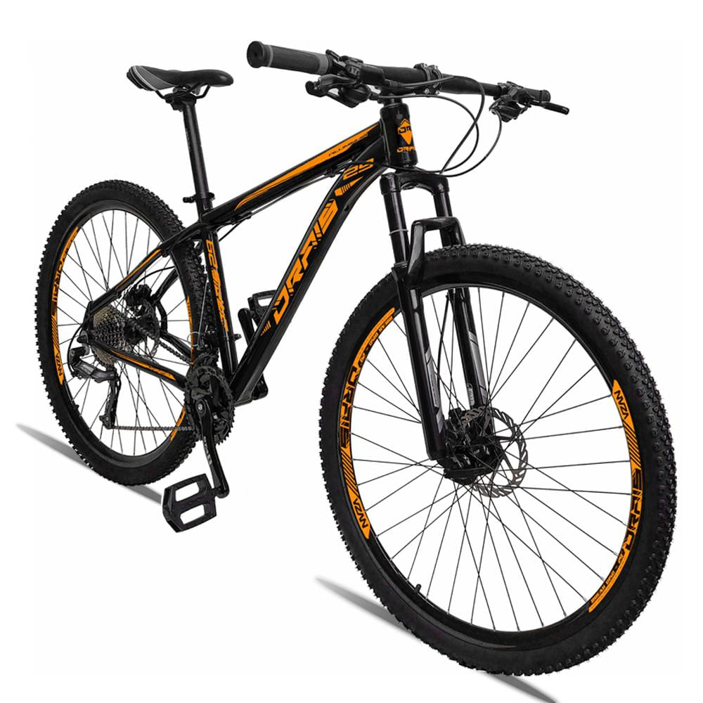 Bicicleta Aro 29 Drais 27 Marchas Câmbio Altus Freio Hidráulicos