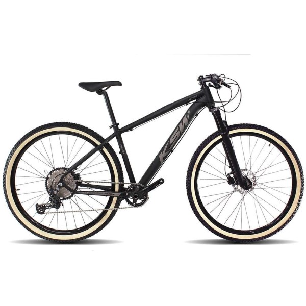 Bicicleta aro 29  KSW 12 velocidades Câmbio Shimano DEORE