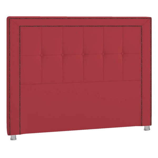 Cabeceira Solteiro Catania P04 90 cm Suede - ADJ Decor