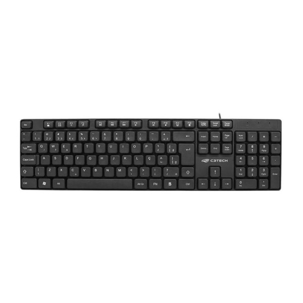 Encontraproduto.com.br - Teclado Usb Multimidia (Kb-M10bk) Preto - C3tech