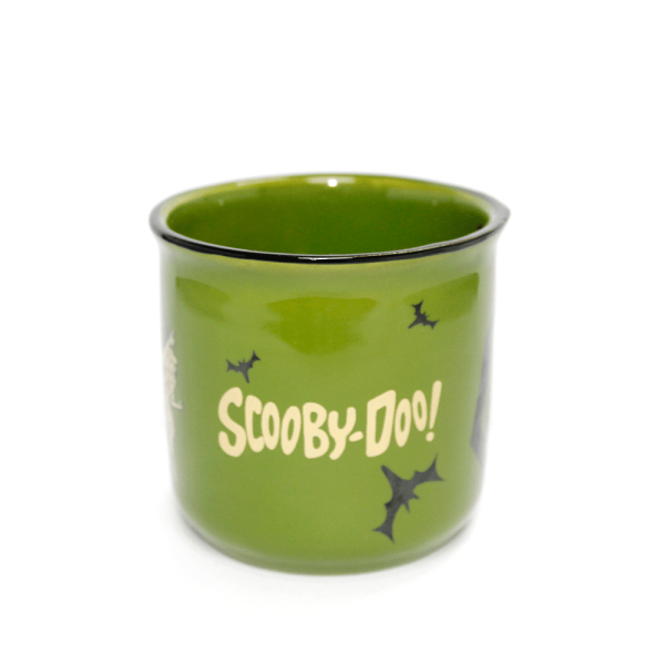 Encontraproduto.com.br - Caneca Scooby-Doo Castle Retrô Warner Verde Lima/Preto