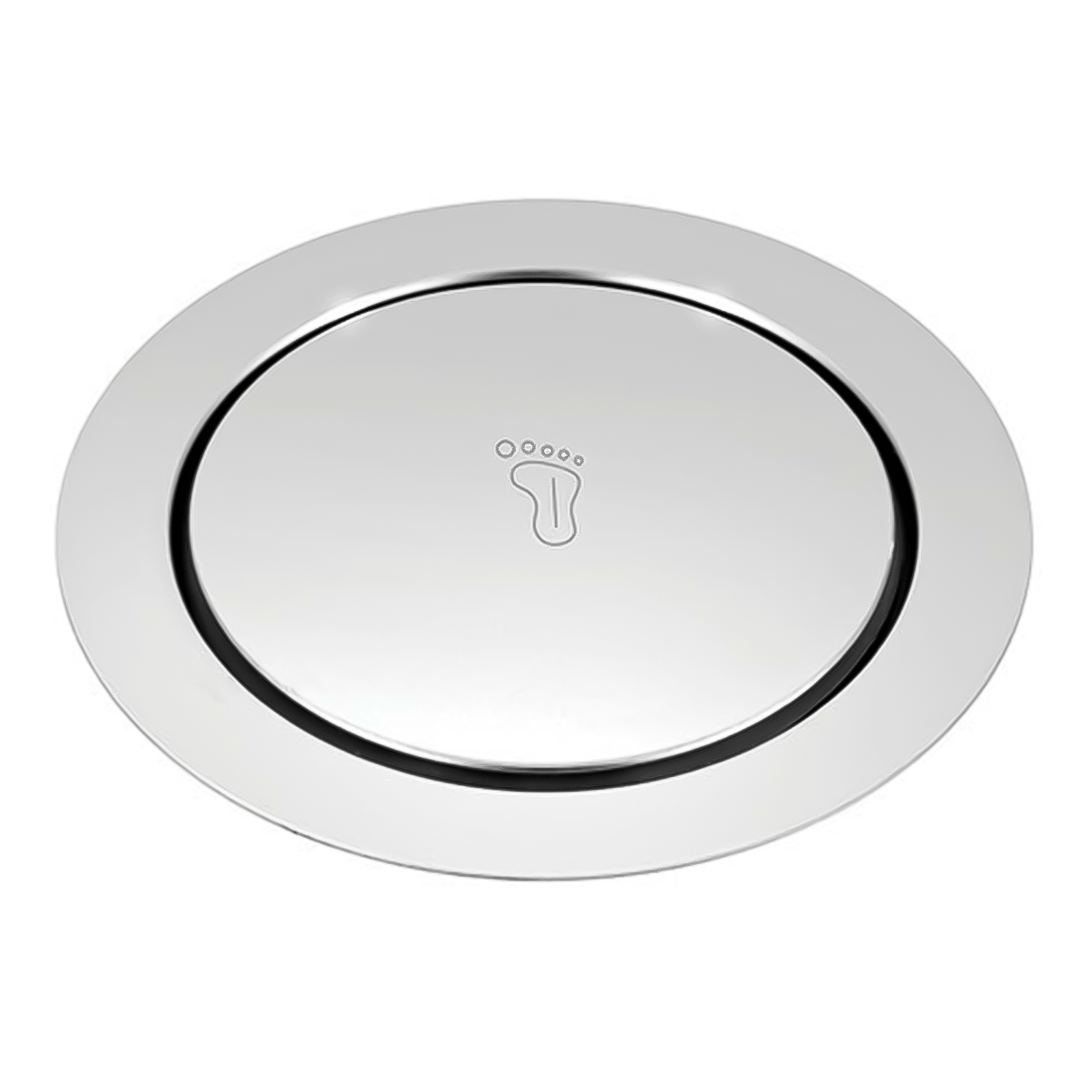 Encontraproduto.com.br - Ralo Click Inteligente Inox Fertak Redondo Embutir 10x10cm