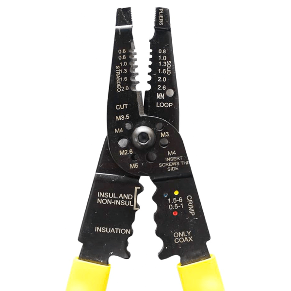 Encontraproduto.com.br - Alicate Fertak Multifunção Desencapador/Corte 8,5