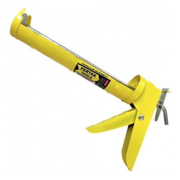 Encontraproduto.com.br - Pistola Aplicador Para Silicone Fertak 9 Pol 23cm Em Aço