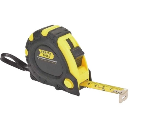 Encontraproduto.com.br - Trena 5 M 25 Mm Emborrachada Fertak